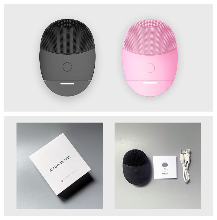 Cleansing Brush - Premium Electric Silicone Facial Cleanser